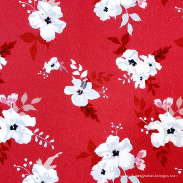 2021 Tissu floral à imprimé numérique PAS DE TEXTILES MOQ Fabricant Custom Polyester Tricot Imprimé Liverpool Bullet Fabric